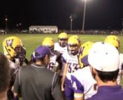 After being defeated by Keota in the 2015 Class B State Semi-finals on a cold, rainy night in McAlester, the Weleetka Outlaws worked hard all summer, were ready for the new season, and a rematch with the Keota Lions. Jon Dye stepped in as quarterback due to an injury to starting QB, David Dye, scoring two rushing TDs, and passing for two more touchdowns on a night that also saw a spectacular performance by Jacob Stewart, who had three (3) interceptions on defense and one TD pass. Weleetka, now 1