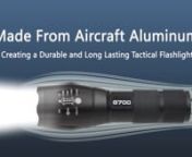 Claim Your Tactical G700 Flashlight Here --&#62; https://products.universityofguns.com/g700flashlight