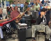 Internationally acclaimed blues artist Wallace Coleman appeared at the September 18, 2016 Kamm’s Corners Farmers Market accompanied by his very talented sidemen, John Jucic on guitar, Paul Lawson on bass, and Rockin’ Robin Montgomery on keyboard. Two songs were recorded from the gig, “Back to Alabama” (1) and “Little Red Rooster” (2).The market crowd was thrilled to enjoy the more than two hour FREE concert.nnWallace Coleman is truly a legend in the global blues community, A self t