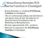We are one of the prominent pharma pcd companies in Chandigarh operating as a Trader, Manufacturer and Promoter of pharmaceutical drugs. A reputed name among the leading PCD Pharmaceutical Medicines Companies in India.