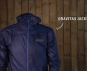 The Gravitas was designed for downpour protection in fast and light activities like trail running, biking and adventure racing.nnGravitas is one of the lightest breathable and fully waterproof jackets currently available. It is a 3 layer jacket with simple but effective features to maximise protection and minimise fuss. Packing down into it’s own stuff sack and weighing less than 180g, it’s ideal for chucking in your bag ‘just in case’ - safe in the knowledge if the weather breaks, Gravi