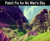 No Mans Sky lag fix pcnLink to Patch - http://nomanssky.silk.co/n(You need download and install this patch in game No Man&#39;s Sky)nnGame description:nThe universe is not random. Everything exists for a reason and is controlled by math. Every detail is meaningful. This is the result of hundreds of laws invented by us in order to create the universe that we ourselves would wish to explore. In addition, the computers still don&#39;t do well with random generation. Here you can watch the video about how i