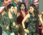 Varun-Parineeti Steal the Show & Show Off Their Killer Moves At #JaanemanAah Song Launch Event! from song moves