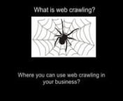 Web crawling simply put is going to a website to get specific data using a bot. What it essentially means is that you have a bot that goes to a particular website that you specify and gets the required data from it, after going to that particular page. It is a part of Robotic Process Automation, sometimes known as Business Process Automation.nA good example of web crawling can be bookswebsite.com (Example). It is a famous site with loads of content, let’s suppose that person A wanted to list d
