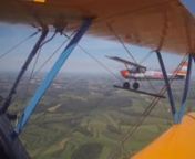 Boeing PT-17 Stearman and Cessna 170 make the trip to AirVenture at KOSH