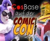 Vom 25. - 26.06.2016 fand in Stuttgart die ComicCon Germany 2016 statt und der CosBase e.V. war live dabei :)nDurch das Video wollen wir ein paar Eindrücke der Besucher im Cosplay an euch weiter geben und hoffen natürlich, dass es euch gefällt.nnhttp://www.cosbase.de/nnIch möchte mich an dieser Stelle nochmal ganz herzlich bei allen Bedanken, die bei diesem Video mit gemacht haben :)nIch hoffe natürlich, dass es euch gefällt und freue mich natürlich auch über positive Rückmeldung :DnUnd