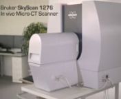 SkyScan 1276 - In vivo micro-CT from ct scan