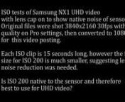Every sensor will have a native ISO setting at which it creates the least noise.nnDigital camera makers need to adjust that signal in order to mimic the standard ISO steps that allow for a known relationship between ISO/aperture/shutter_speed etc.nnThis means that ISO 100 is not necessarily the