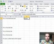 Now that we’re more familiar with tabs, watch Excel Video 249 to write formulas that reference data on other tabs.As you watch how to write formulas to reference data on other tabs, one of the biggest takeaways is that I don’t get too worked up about Excel syntax for referencing other tabs and spreadsheets.I start a formula with = and then click on the cell I want to reference.Excel will fill in the brackets, exclamation marks, and single quotes as needed.nnThe syntax is that Excel ref