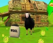 Baa Baa Black Sheep rhyme for kids is sung in the twinkle twinkle little star tune in the new KidsOne video compilation of 3D rhymes for children. The best part of this video is that the sheep and the girl are very cute and are very appealing to the kids. The music is very melodious and the animation is of very high quality. KidsOne while compiling this rhyme thought about the learning aspect of kids. So, when the lamb says “three bags full” the number three and three bags of wool are highli