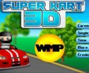 You can play this game here: http://www.juegofriv20.com/40-super-kart-3d.htmlnnWatch me playing Super Cart 3D on JuegoFriv20.Com . nnLike, comment and subscribe to our channel.nnSite: http://www.juegofriv20.com (c)nnMusic by Rokavela Music Studio, KHAN feat. IKAC - 90NEKE, author permission to use.nnWikipedia: In sport, racing is a competition of speed, against an objective criterion, usually a clock or to a specific point. The competitors in a race try to complete a given task in the shortest a