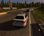 ETS2MP Police in action from ets 2