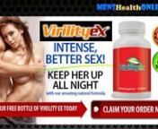 Click the link below to place your order:nhttp://menshealthonline.net/go/have-your-virility-ex-order/nnRead the Terms and Condition before you order.nnClick the link below to read the review;nhttp://menshealthsite.net/virility-ex-review-with-video-the-truth-about-virility-ex-in-male-enhancement/nnWhat is Virility Ex?nPerhaps you have seen the Virility Ex in all around the internet or some advertisement. But before you buy Virility Ex, you need to know more about it. And now you are definitely wi