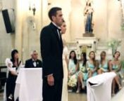 video de casamiento de Jopi &amp; Nico. Primer parte