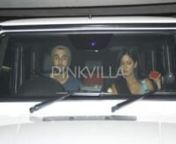 Ranbir Kapoor and Katrina Kaif arrived in style for the screening of the Akshay Kumar - Sidharth Malhotra movie &#39;Brothers&#39;. The hot couple were friendly with the media collected there. They said that they loved the movie and congratulated Akshay, Sidharth and the team. nWhile they arrived, Ranbir was diriving while Kat sat next to him. However, while they left, their driver was at the wheel, with Ayan accompanying them. nKatrina looked gorgeous in a blue, Prabal Gurung creation. Kat, who usually