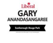 Gary, the Liberal Party of Canada, and Justin Trudeau. We are proud to be part of Gary&#39;s election campaign advertisement. We like to Thanks all the Gary&#39;s volunter who has helped us in shaping this advertisement.nThis advertisement is aired in Tamil Canadian channels including STAR VIJAY.