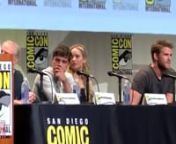 The Hunger Games Mockingjay Part 2 Comic Con Panel - Jennifer Lawrence, Josh Hutcherson & cast (1) from hunger games mockingjay part 2 streaming