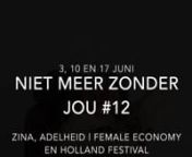 NietMeerZonderJou &#124; de Foto Expositie &#124; video flitsennHAVVA NIETMEERZONDERJOU NAZMIYEn#12nVan 3 ™ 15 juni in tram- en bushokjes en in abri&#39;s in de stad Amsterdam nHolland Festival 2015nnietmeerzonderjou.nlnvideo&amp;bewerking: Nicky Grootnmuziek: Ata Güner