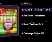 Super Fruity brings you all the classic fruits symbols like lemon, plums, melons and good old red cherries in its 50-line slot!Bet as low as 5p and win a jackpot of about £4000 only at Vegas Mobile Casino! Play now at: https://www.vegasmobilecasino.co.uk/games/super-fruity/