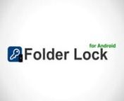 http://www.newsoftwares.net/folderlock/android/nFolder Lock for Android allows you to password-protect your personal files, photos, videos, documents, contacts and every other sort of data. Moreover, you can view your photos and watch your secured videos within the app’s secure interface. You can write secure notes and record voice secretly. You have the liberty to import files from the SD card or download it directly into the app using its built-in browser. If you want to transfer your files