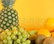 Get 100&#39;s of FREE Video Templates, Music, Footage and More at Motion Array: http://bit.ly/2SITwWM nnnGet this here: https://motionarray.com/stock-video/exotic-fruits-on-yellow-104394nnThe Exotic Fruits On Yellow stock video is a beautiful video clip that contains some Healthy and organic exotic fruits on a yellow background. Dolly footage of a tasty and natural variety of fruits. You can use this 3840x2160 (4K) video in any project that relates to food, fresh, exotic fruit, healthy food choices,