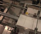 Video demonstrating 25&#39;s Tea Bag Cartons being overwrapped at speeds of 30 cartons per minute by Marden Edwards E Series E125FF overwrapping machine.