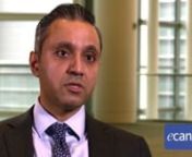 Dr Arjun Balar speaks to ecancer at the 2019 ASCO Genitourinary Cancers Symposium about updated data from the KEYNOTE 57 trial.nnKEYNOTE 57 is a Phase II trial of Pembrolizumab for patients with high-risk non-muscle invasive bladder cancer unresponsive to bacillus calmette-guérin.nnThey found that the CR was 40%, and 53% of these was lasting 9 months or longer, showing durability for pembrolizumab. nnThe adverse events were manageable, and the KEYNOTE 676 will test a combination of pembrolizuma