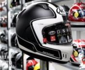 Three years ago, Arai began a collaboration with Harley Davidson within the Asian market and it is with great pride that we now introduce the Renegade-V. A helmet developed from the desire for a full-face helmet that would match cruiser motorcycles such as a Harley Davidson or the XDiavel, complementing the riders’ unique style. The lines of the chin area were sculpted to convey a strong and unique look, and you can imagine the chiselled face of a rugby player or a martial arts master in top f