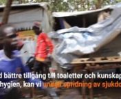 Med den här video vill vi sätta fokus på vikten av tillgång till toalett och rent vatten för människor på flykt.