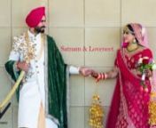 Best Indian Punjabi Sikh Wedding Satnam &amp; Loveneetby Rama Photo Video 4K