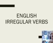 While there are more regular verbs than irregular verbs in English the irregular verbs are some of the most common verbs that we use in our day to day speech (“Irregular Verbs,” n.d.a). As such they are important to learn and know well. But due to them not seeming to have any rules they are difficult for learners of English to learn. In “Irregular Verbs” (n.d.b) they describe doing a survey of 2000 different English sources and found that the most common irregular verbs in English are be