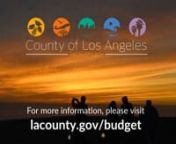 Los Angeles County has unveiled a proposed &#36;32.5 billion budget for fiscal year 2019-2020 that addresses key social issues while embracing innovation, jobs and quality of life improvements—including the launch of a new “human-centered” voting system and the County’s first Department of Arts and Culture.nnThe programs recommended for funding bring to life a progressive agenda of fighting homelessness, promoting health and well-being, improving the justice system, championing the rights an