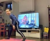 A shout out to an amazing fitness enthusiast mom and her son shown training here to one of my workouts! Mom has said that there have been days that she has felt like ‘blowing off’ training, but thanks to her son who is enjoying the habit of training to my workout videos (LOVE that smile!), it has helped mom stay on track!This is where the buddy system and accountability rocks!