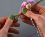 Have a look inside the Buttonbag Rainbow Friends suitcase and see how to make the dolls.
