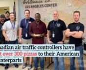Canadian Air Traffic Controllers Show Solidarity By Giving Pizza To Their U.S. Counterparts from ū