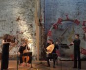 Andreas Arend, Emmanuelle Bernard, Heidi Gröger and Núria Sanromà Gabàs 1st-perform Hanne Tofte Jespersen&#39;s commissioned piece FINDING CONSORT for a broken consort of theorbo, baroque violin, viola da gamba and zink (cornetto) during Festival Lübecker Lauten Lust 2019. nnHanne wrote this piece inspired by studies of certain aspects of Western Mystery Traditions as they appear in Welsh Celtic mythology. In their tales, a magical device called Gwyddbwyll [&#39;ɡwɨð̞ bʊɨɬ̯ ] refers to a ki