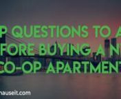 Most Common Questions When Buying a Co-op in NYC: https://www.hauseit.com/questions-to-ask-when-buying-co-op-nyc/nnCalculate Your Buyer Closing Costs: https://www.hauseit.com/closing-cost-calculator-for-buyer-nyc/nnThinking of buying a co-op apartment in NYC?In this Hauseit tutorial video, we share the most important questions for you to ask when buying a co-op in New York City.nnSince you’re buying, you may also be interested in estimating your buyer closing costs in NYC using Hauseit’s i