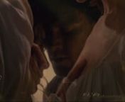 Capturing some beautiful moments between Jamie et Claire on their wedding night in Saison 1.