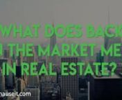 What Does BOM Mean in Real Estate: https://www.hauseit.com/what-does-bom-mean-in-real-estate/nnReduce Your Buyer Closing Costs in NYC: https://www.hauseit.com/hauseit-buyer-closing-credit-nyc/nnBOM stands for “back on the market” in real estate, and is a common abbreviation used by real estate agents. As the name suggests, a listing that is back on the market simply means that it is available again after a prior offer or contract fell through.nnWhy Would a Seller Put a House Back on the Mark