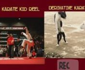 Smile watching this interesting blend of karate kids from reel world and the real cat world, and share your feedback.