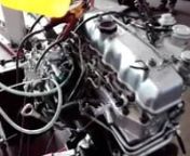 First start of rebuilded Mitsubishi 2.5 diesel engine. He&#39;s alive!nMovie by ARGUM Car repair shop