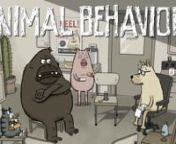 Dealing with what comes naturally isn’t easy, especially for animals.nnIn Animal Behaviour, the latest animated short from the Oscar®-winning team of Alison Snowden and David Fine (Bob’s Birthday), five animals meet regularly to discuss their inner angst in a group therapy session led by Dr. Clement, a canine psychotherapist.