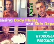 Releasing Body Fluids and Skin Repair with Hydrogen Peroxide - If you do not sweat in the sauna it is not a good sign, and could be dangerous to your health or life. I have seen so many people that hardly sweat in the sauna even after 30-40 mins at 140 degrees. So, these protocols are designed to open up and detox the skin pores that are most likely plugged and toxic.nnThe skin is the largest protective and detox organ of the body weighing in at about 10 pounds, and is about 20 square ft. in s