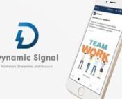 Dynamic Signal, the Employee Communication and Engagement Platform, connects organizations with their most valued asset – their employees. Hundreds of enterprise organizations, including more than 20 percent of the Fortune 100, trust Dynamic Signal to modernize, streamline, and measure their communication and engagement with one platform to reach all employees, wherever they work. The Dynamic Signal ECE Platform integrates with intranets like SharePoint, human resource systems including Workda