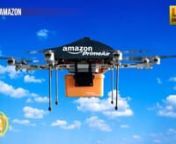 After 8 years of planning, designing and testing, Amazon is ready to use drones to deliver your orders even faster!