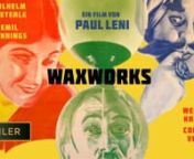 BLU-RAY / DVD DUAL-FORMAT EDITION AVAILABLE AT: https://www.flickeralley.comnnRELEASE DATE: NOVEMBER 3, 2020nnWaxworks (Das Wachsfigurenkabinett) was the final film Paul Leni directed in Germany before striking out for Hollywood, where he made such classic genre films as The Cat and the Canary, The Man Who Laughs, and The Last Warning. Its sophisticated medley of genres was in fact what inspired Universal’s Carl Laemmle to invite Leni to come to Hollywood, as Laemmle was hoping to capitalize o