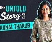 Mrunal Thakur has successfully transitioned from TV into films and in both the spaces, she has managed to create her own niche and fandom. With several films in her kitty, she&#39;s also the rising star everyone&#39;s looking out for. But people who know Mrunal would also know that none of it has come easily. She has fought against a lot of judgment from people, whether it&#39;s for her TV background or for the way she dressed up or looked. Mrunal reveals several incidents where she lost out on big films li
