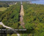 Early in October 2020, Oncor bulldozed an area of White Rock Lake known as the Old Fish Hatchery.