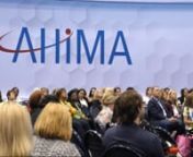 Invitation to AHIMA20, from Ginna Evans, 2020 President Board Chair from ginna