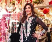Karishma Tanna gives festive wear inspiration as she exhibits her traditional side in black ethnic wear. The actress looked stunning as she posed for the cameras. She kept her hair open and her earrings grabbed attention. Karanvir Bohra, Alisha Panwar, Monalisa were among others who attended the 11th anniversary of designer and producer Rashmi Aarya&#39;s boutique. Watch the video to know more.